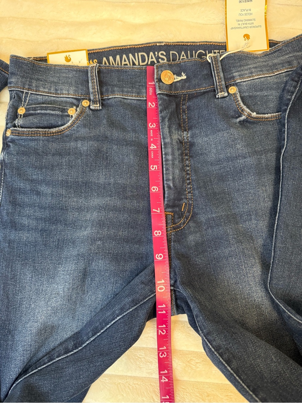 Gloria Vanderbilt Dakota flare leg jeans size 6 - Picture 4 of 11